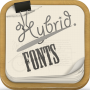 icon Hybrid Fonts