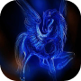 icon Neon pegasus live wallpaper pour LG U