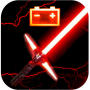 icon Lightsaber Wars Battery Widget - Force of Stars pour Samsung Galaxy Tab 4 7.0