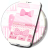 icon Pink Bow Keyboard 1.270.15.85