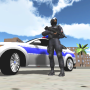 icon Police Car Driver 3D pour Huawei P20 Lite