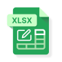 icon Edit XLSX Spreadsheets Reader pour Samsung Galaxy S5 Active