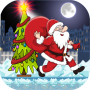 icon Santa Claus Christmas Runner