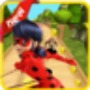 icon Miraculous LADYBUG adventure 3D pour Samsung Galaxy A9 Star Lite