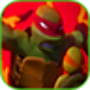 icon turtle fight ninja