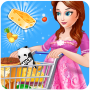 icon Pregnant Mom Food Shopping pour lyf C451