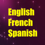 icon Learn English French Spanish pour tcl 562