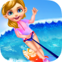 icon Summer Splash Beach Girl Salon