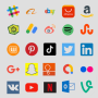 icon application de téléchargement de musique gratuiteso: toutes les applications de médias sociaux
