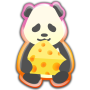 icon Panda with Cheese