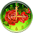 icon Roses Clock Widget 2.0.1