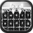 icon Black and White Keyboard Theme 1.3