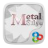 icon Metal R GOLauncher EX Theme v1.0