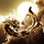 icon Gold Dragon Cloud 