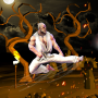 icon Superhero Fighting Zombies Kung Fu Fight