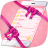 icon Cool Pink Bow SMS Plus 1.0.25