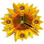 icon Sunflower Clock