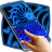 icon Blue Neon Color Keyboard 1.279.13.89