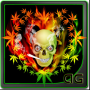 icon Skull Smoke Weed Magic FX pour Doogee S60 Lite