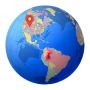 icon Offline World Map HD3D Atlas Street View