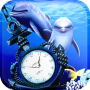 icon Aquarium Live Wallpaper - Analog Clock pour Black B3 Fox+