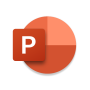 icon Microsoft PowerPoint pour LG V35 ThinQ