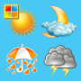 icon Weather and Seasons Cards pour Allview A5 Ready