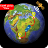 icon Earth Globe Satellite View 1.0.1