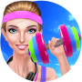 icon Gym Girl: Fitness Beauty Salon pour Samsung Galaxy Ace S5830I