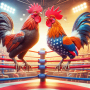 icon Farm Rooster Fighting Chicks 2 pour LG U