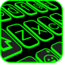 icon Neon Green Emoji keyboard