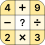 icon Crossmath - Math Puzzle Games pour Samsung Galaxy J3 Pro