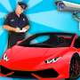 icon traffic police speed camera 3d