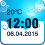 icon Weather Clock Widget pour Samsung Galaxy Note T879